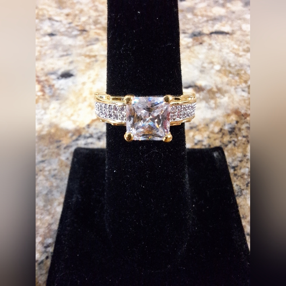 Swarovski Lab Created Diamond ring size 7